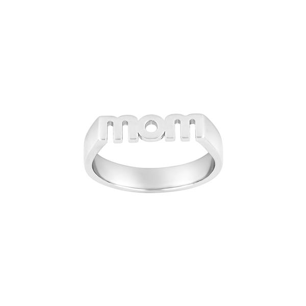 Rhod. sølvring STATEMENT52 4mm MOM Str.56, från Nordahl