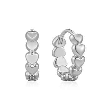 Sølv creoler, från Støvring Design