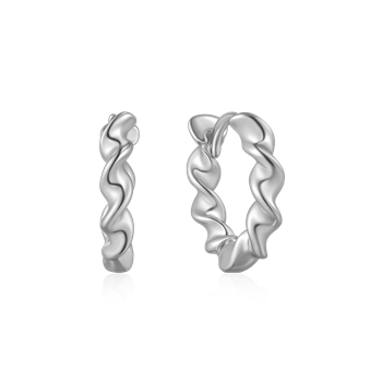 Sølv creoler, från Støvring Design