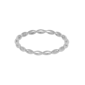 Rhod. sølvring Str.54, från Siersbøl