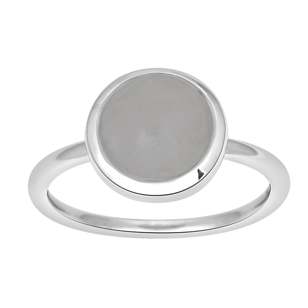 Rhd. Sølvring SWEETS52 grey moon 9mm Str.60, från Nordahl