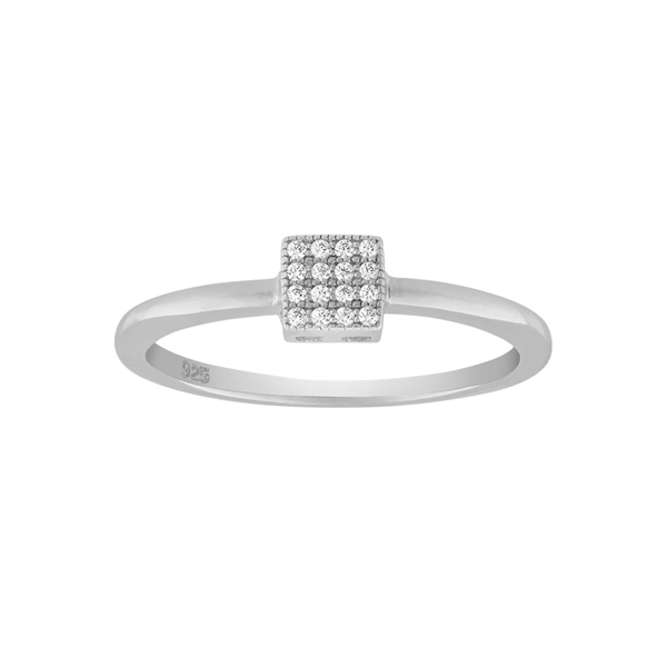 Rhodineret sølv ring ALITANOR 4mm* Str.56, från Joanli Nor
