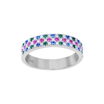 Rhd. sølv ring FREYANOR 4,5mm Str.48, från Joanli Nor