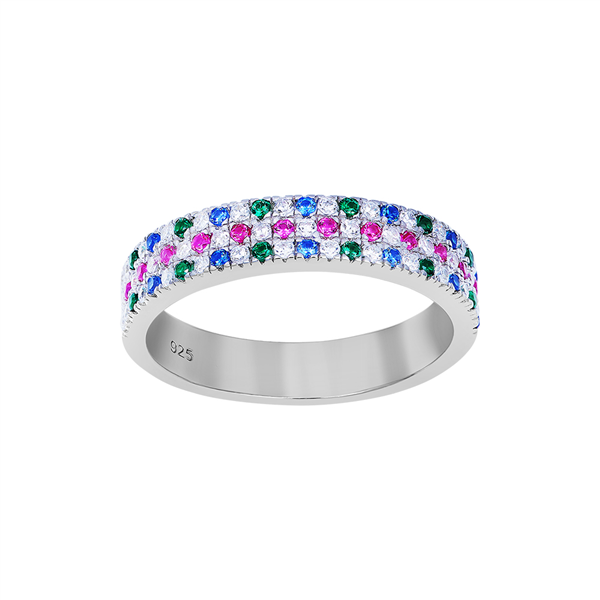 Rhd. sølv ring FREYANOR 4,5mm Str.52, från Joanli Nor