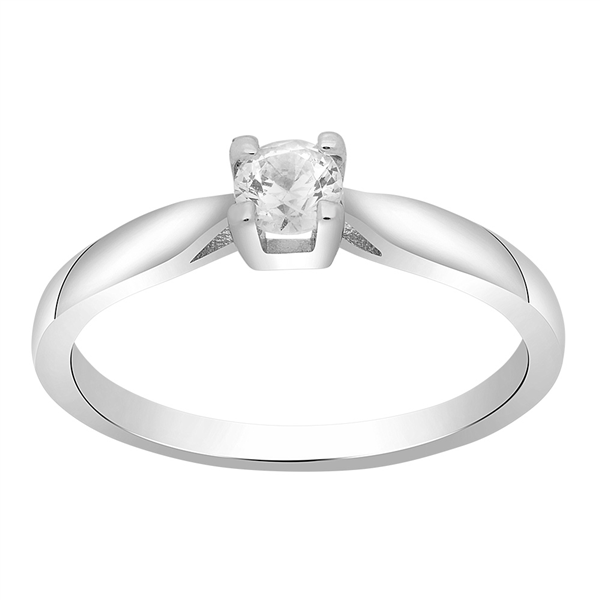 SWAROVSKI rhd sølvring AMELIANOR  5,5mm Str.60, från Joanli Nor