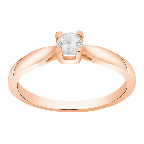 SWAROVSKI rofg. sølvring AMELIANOR 5,5mm Str.54, från Joanli Nor