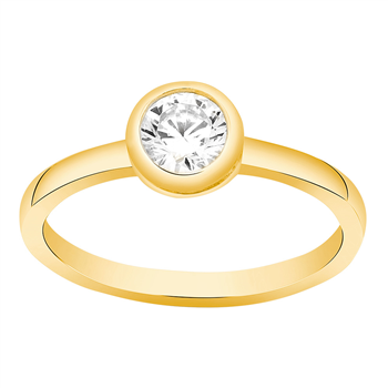SWAROVSKI fg. sølvring AMYNOR rør 7,5mm Str.58, från Joanli Nor