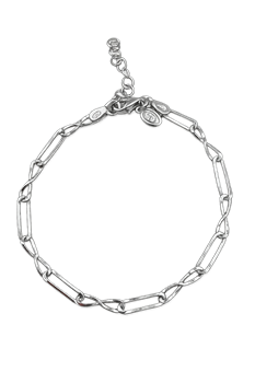 Armbånd sølv rhodineret evig, från L&G