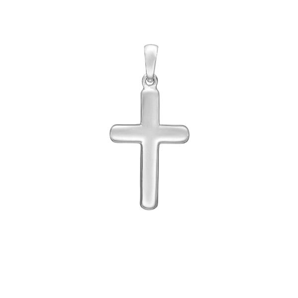 SØLV KORS 14 X 21,5 mm, från Aagaard