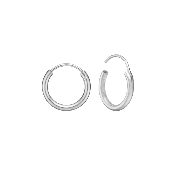 SØLV CREOL 16 MM TRÅD 2 MM TRÅD M/VIPPEL, från Aagaard