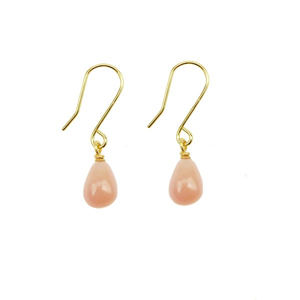 14K Earrings w.Pink Opal 14karat , från San - Links of Joy