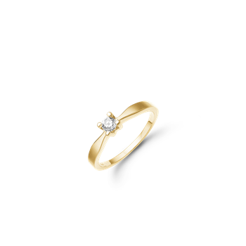 ETERNITY 14KT D.RING 1X0,15CT WSI 4/GRAB, från Aagaard