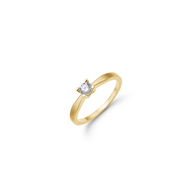 ETERNITY 14KT D.RING 1X0,25CT WSI 4/GRAB, från Aagaard