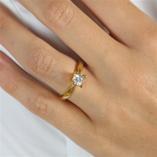 ETERNITY 14KT D.RING 1X0,50CT WSI 4/GRAB, från Aagaard