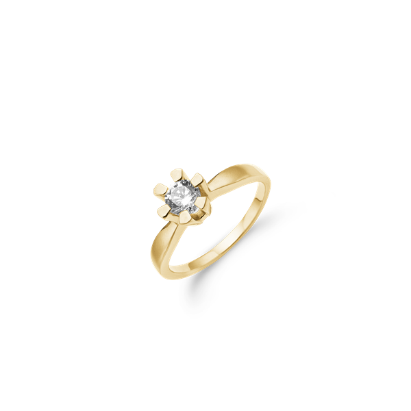 ETERNITY 14KT D.RING 1X0,50CT WSI, från Aagaard