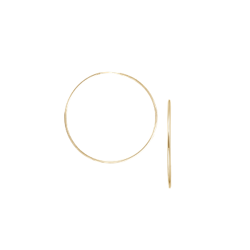 14KT CREOL 20,5MM, TRÅD 1,8MM M/VRIDLÅS, från Aagaard