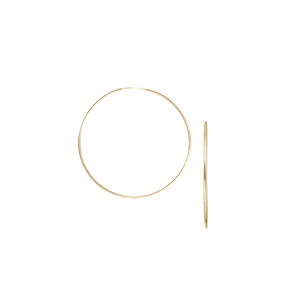 14KT CREOL 20,5MM, TRÅD 1,8MM M/VRIDLÅS, från Aagaard