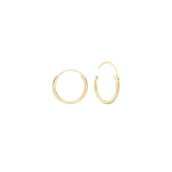 14KT CREOL 10,5 MM, TRÅD 1,2MM M/VIPPELÅ, från Aagaard