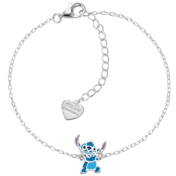 Silverarmband, inspirerat av Disneys magiska Lilo & Stitch-universum!