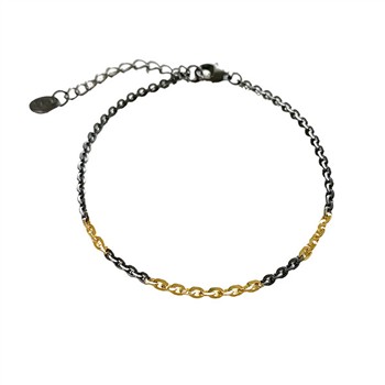 Armbånd & halskæde 18+4cm, från San - Links of Joy