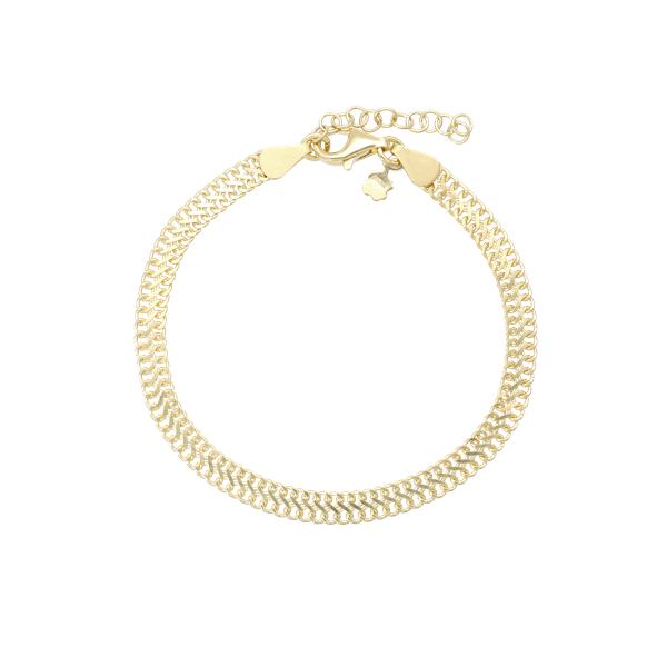 Armbånd Flad lænke, från Aagaard