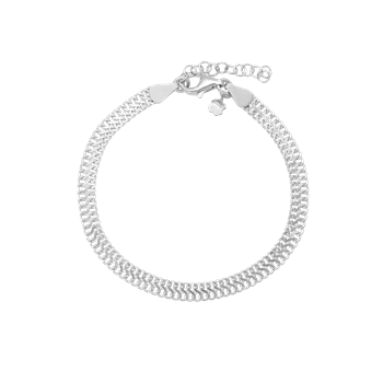 Armbånd Flad lænke, från Aagaard