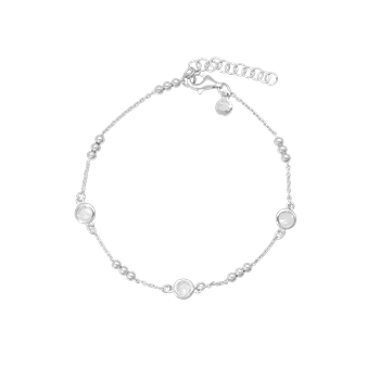 Armbånd kugler og CZ, från Aagaard