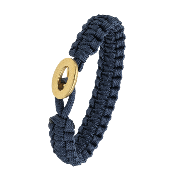 FSTS blåt armbånd m forg lås 06, från Aagaard