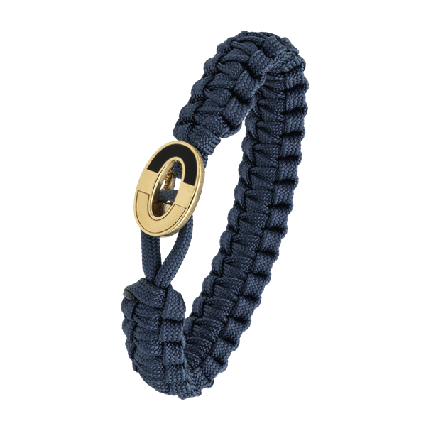 FSTS blåt armbånd m forg lås 08, från Aagaard