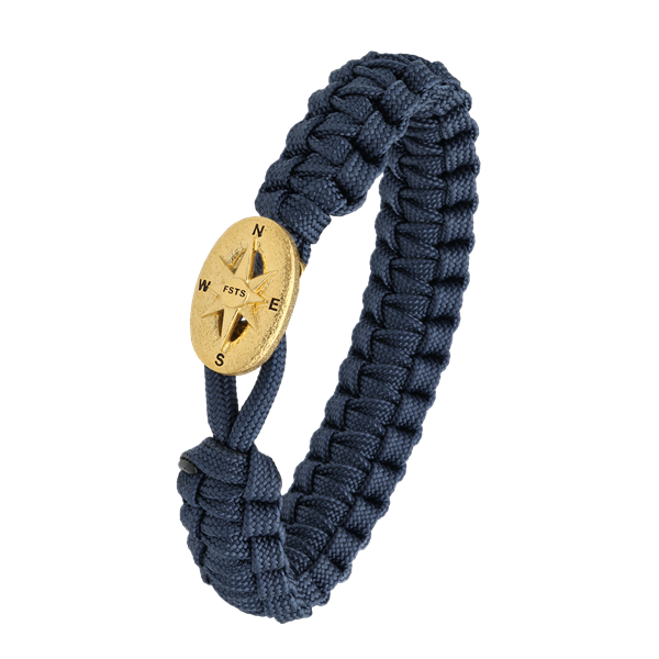 FSTS blåt armbånd m forg lås 09, från Aagaard