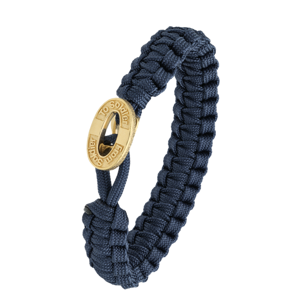 FSTS blåt armbånd m forg lås 10, från Aagaard