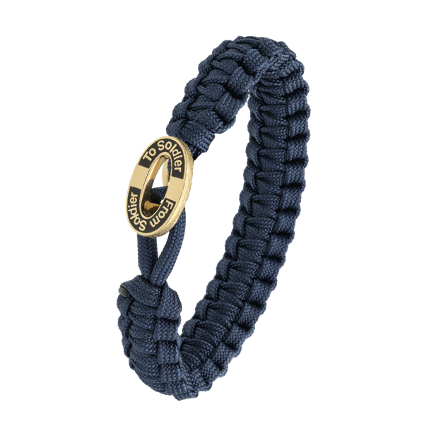 FSTS blåt armbånd m forg lås 11, från Aagaard