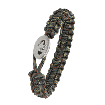 FSTS camouflage armbånd m sølv lås 01, från Aagaard