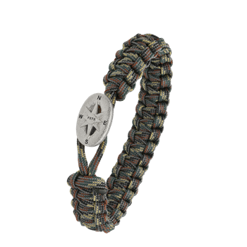 FSTS camouflage armbånd m sølv lås 09, från Aagaard