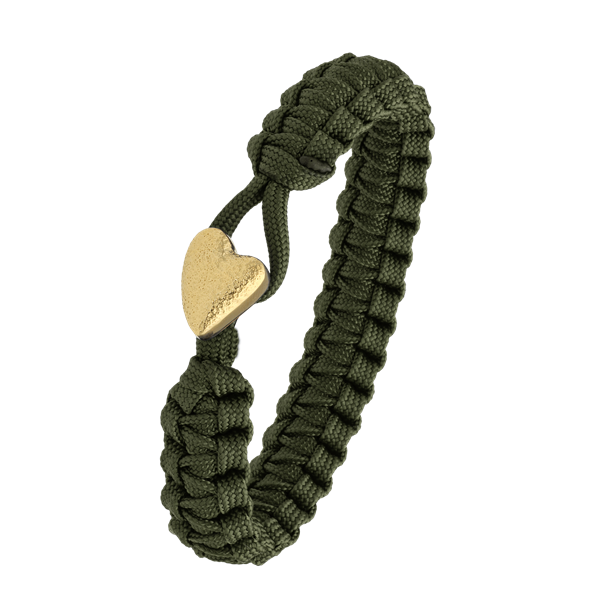 FSTS grønt armbånd m forg lås 05, från Aagaard