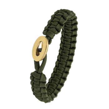 FSTS grønt armbånd m forg lås 06, från Aagaard