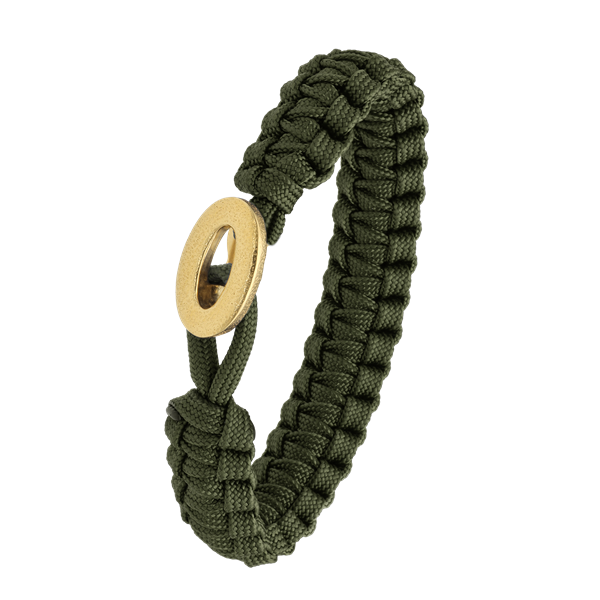 FSTS grønt armbånd m forg lås 06, från Aagaard