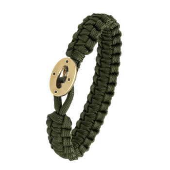 FSTS grønt armbånd m forg lås 07, från Aagaard