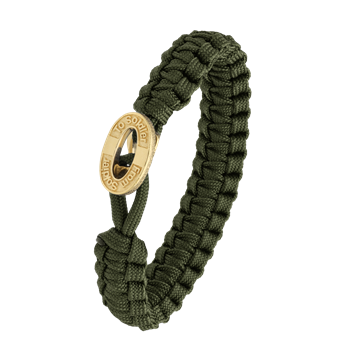 FSTS grønt armbånd m forg lås 10, från Aagaard