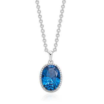 Sølv halskæde, från Støvring Design