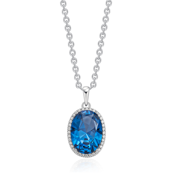 Sølv halskæde, från Støvring Design