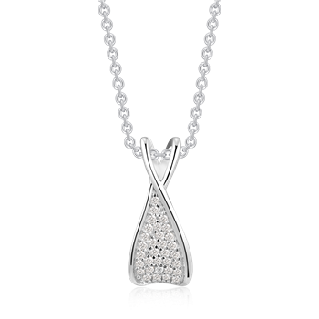 Sølv halskæde, från Støvring Design