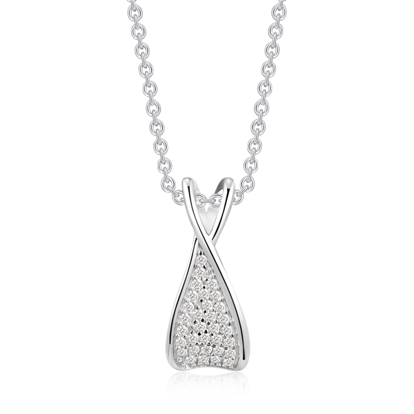 Sølv halskæde, från Støvring Design