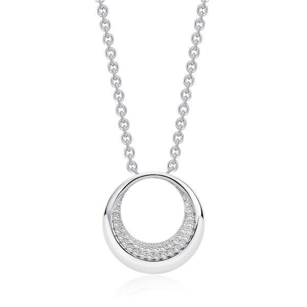 Sølv halskæde, från Støvring Design