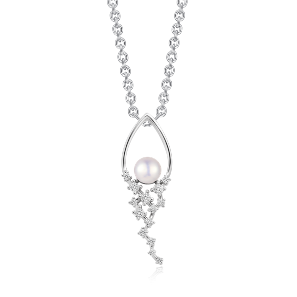 Sølv halskæde, från Støvring Design