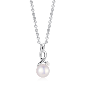 Sølv halskæde, från Støvring Design