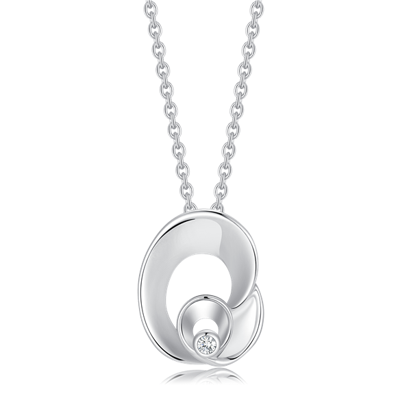 Sølv halskæde, från Støvring Design