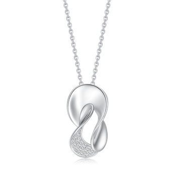 Sølv halskæde, från Støvring Design