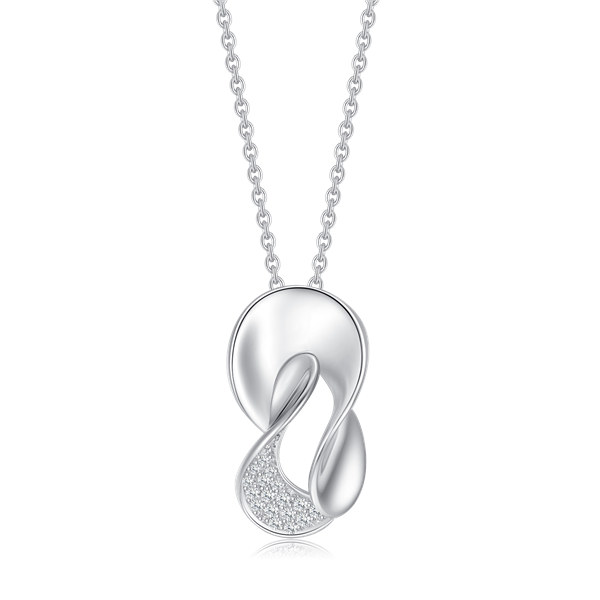 Sølv halskæde, från Støvring Design