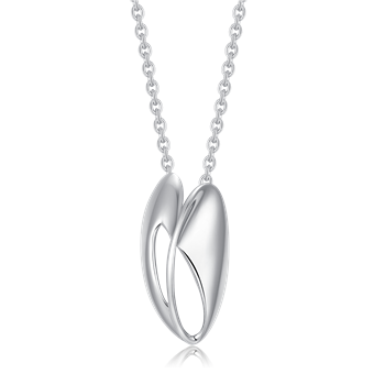 Sølv halskæde, från Støvring Design